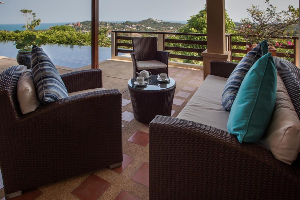 Villa Alpha - Seaview Private Villa Choeng Mon Exteriör bild